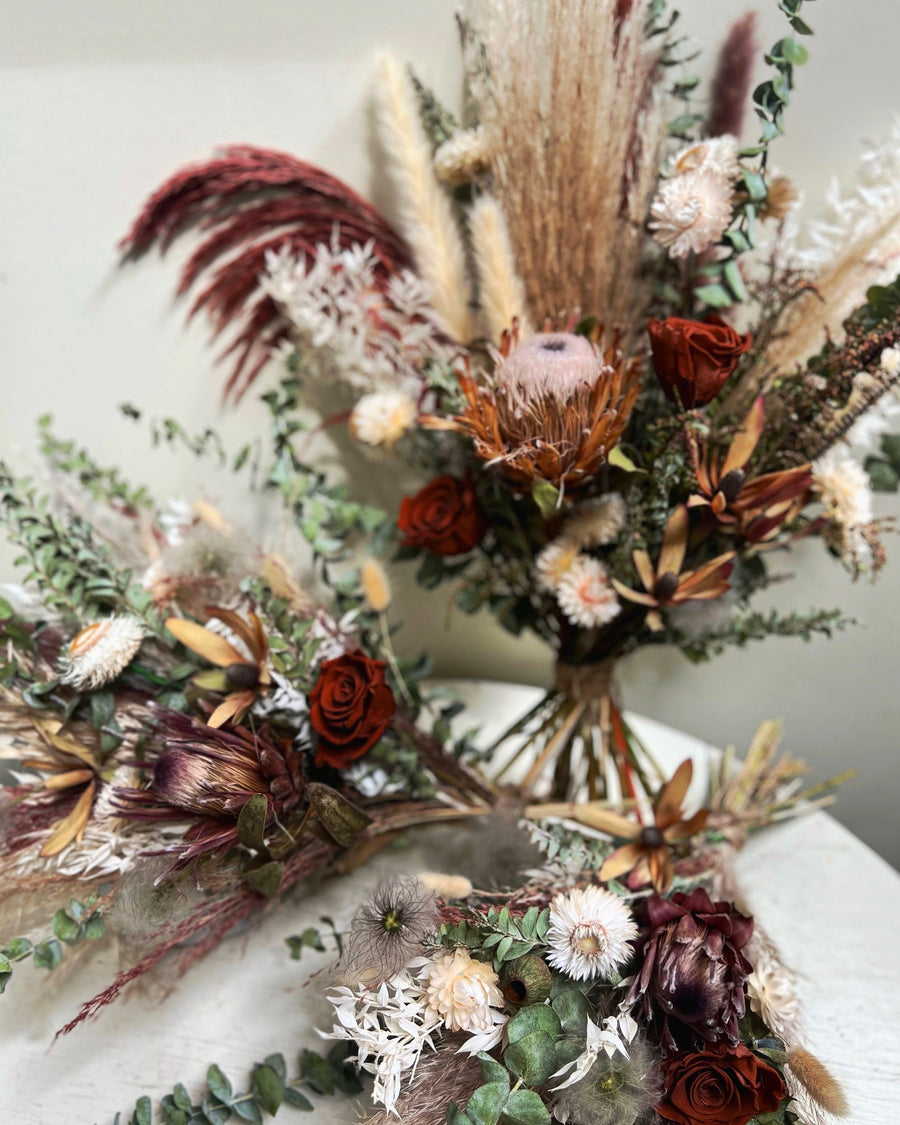 Dried Wedding Florals