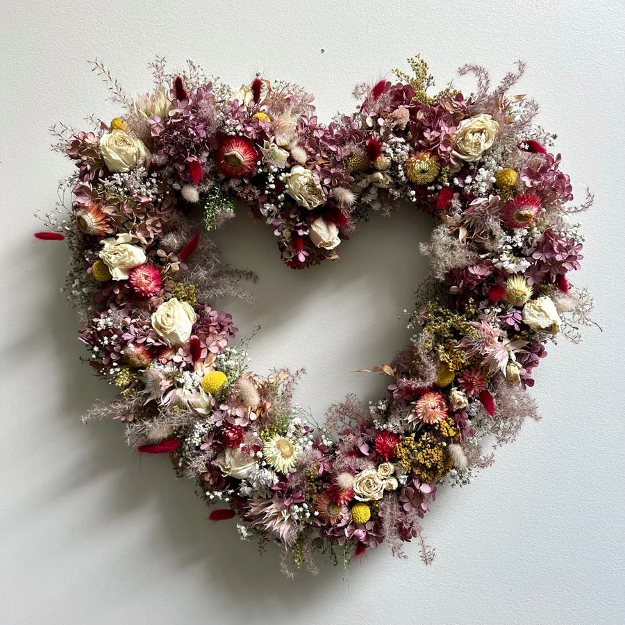 Everlasting Heart Wreath