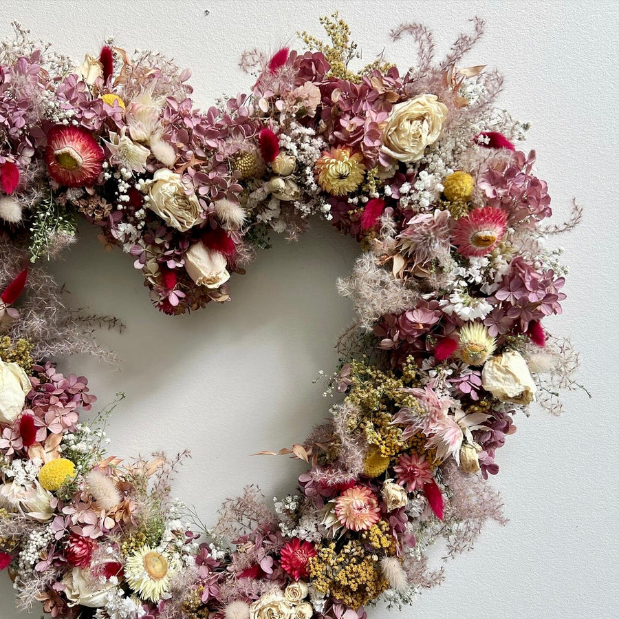 Everlasting Heart Wreath